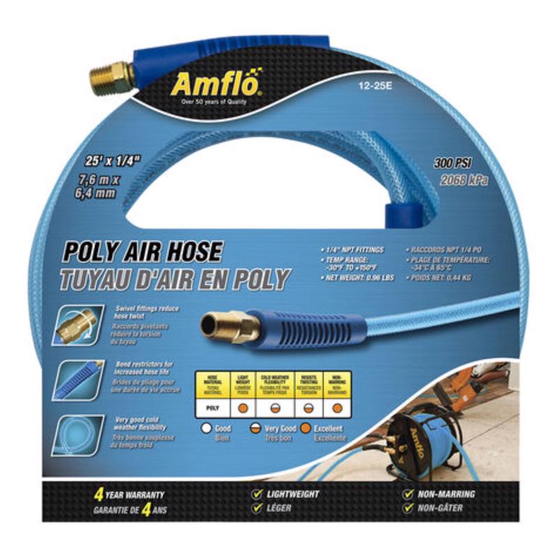AIR HOSE PLYRTHN BLU 25′ Hot on Sale