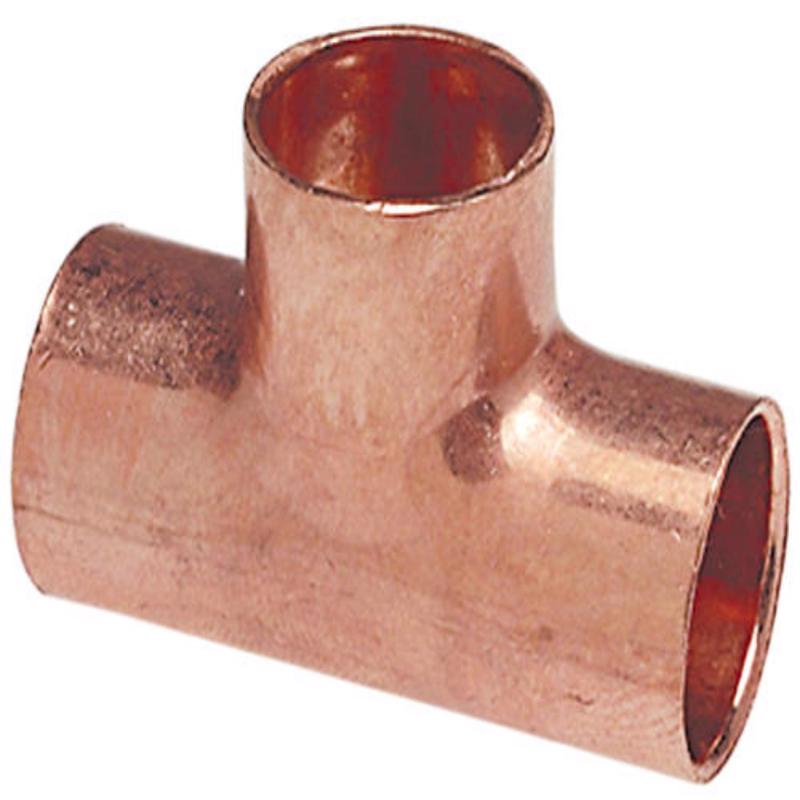 COPPER TEE 1X1X1/2″ SWT Hot on Sale