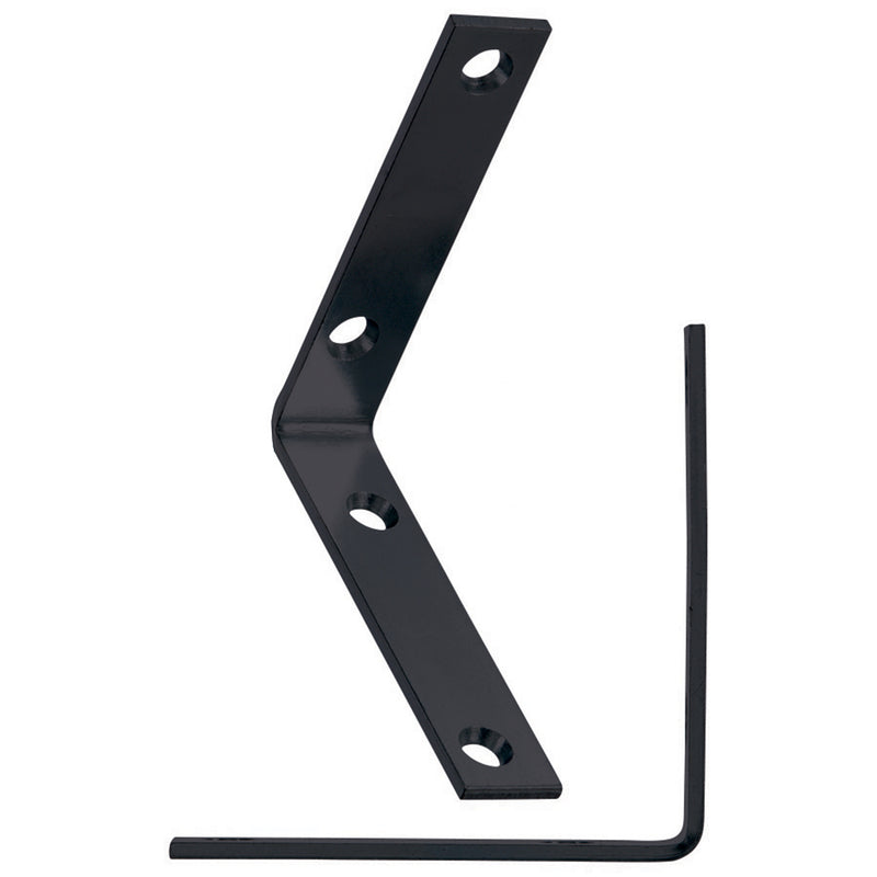 CORNER BRACE L 3.5″ BLK Fashion