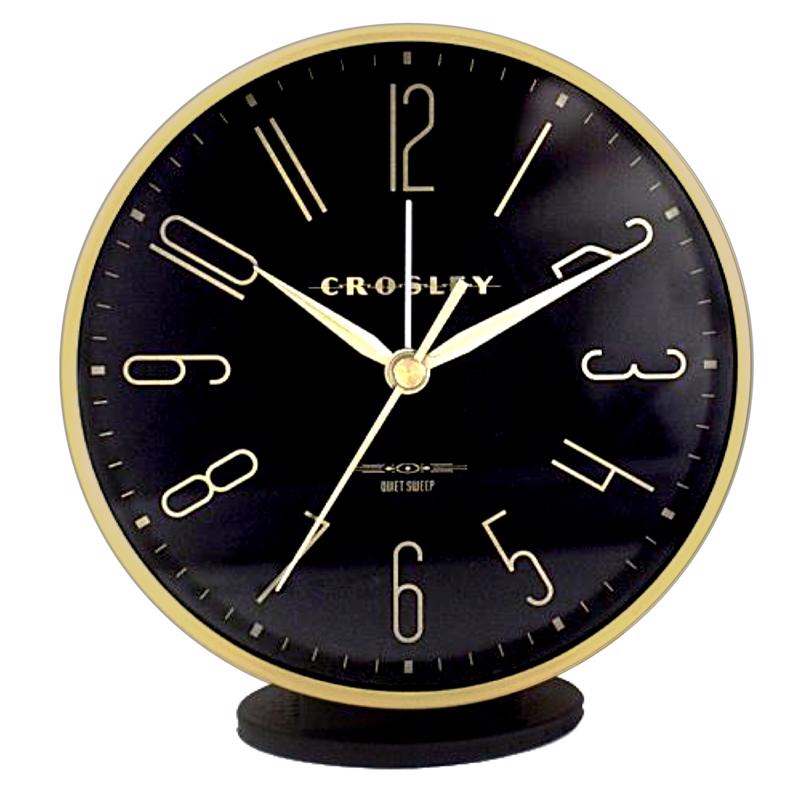 ALARM CLOCK ANLOG BLK 5″ Supply