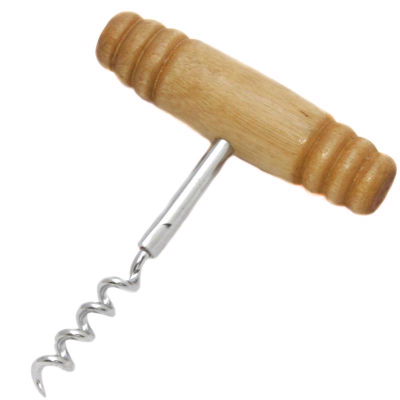 CORKSCREW WOOD HANDLE Online Hot Sale