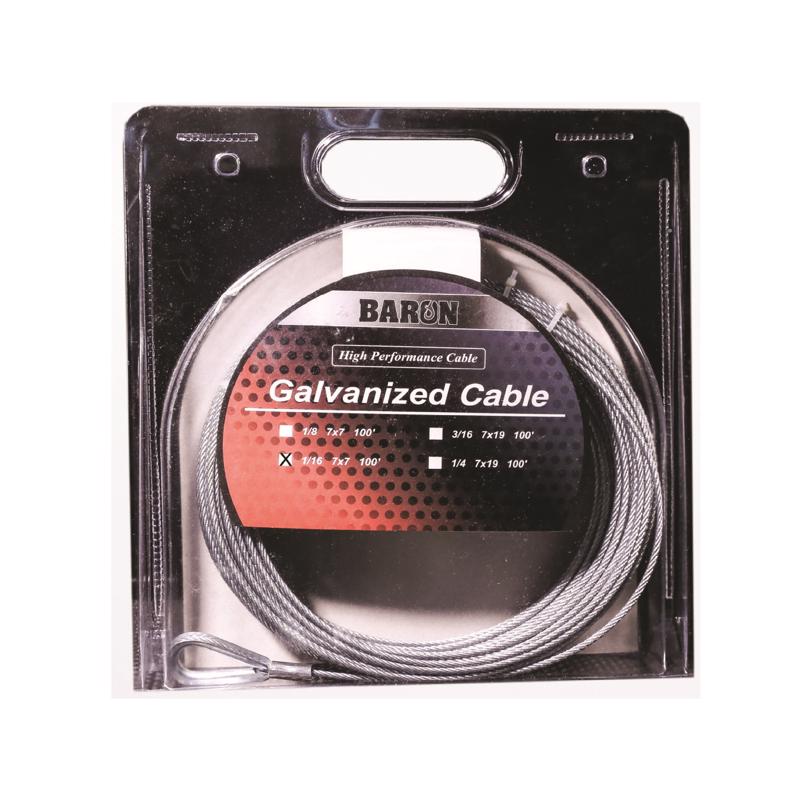 AIRCRFT CBLE100’L 1/16″D Fashion