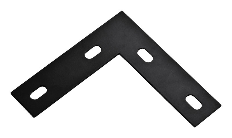 CORNER BRACE 6.5X1.5″ BK Hot on Sale