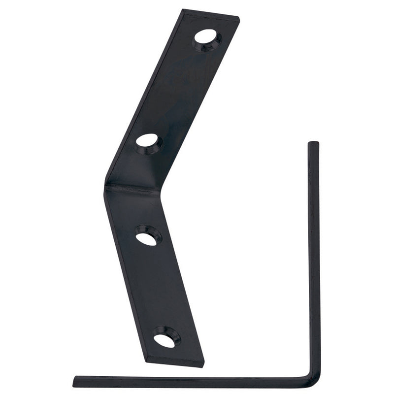 CORNER BRACE L 3″ BLK Online Hot Sale