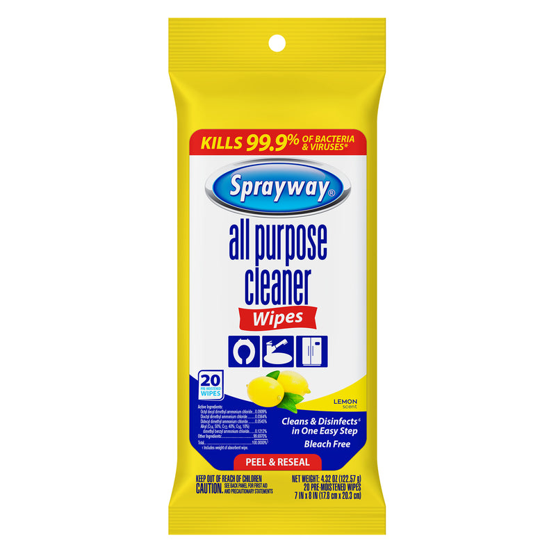 ALL PURPOSE WIPES 20PK Supply