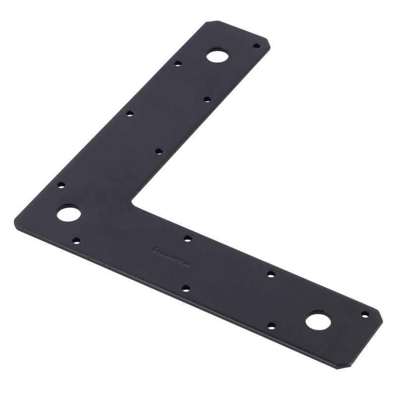 CORNER PLATE STL BLK 9″ Supply