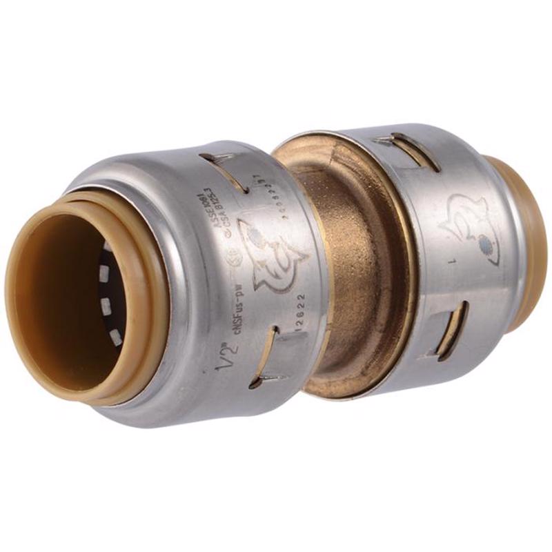 COUPL 1/2″PUSH BRSS 4PK Online Hot Sale