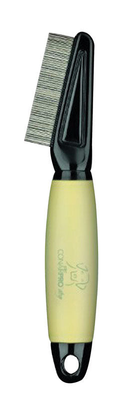 FLEA COMB DOG BL/YLW Online now