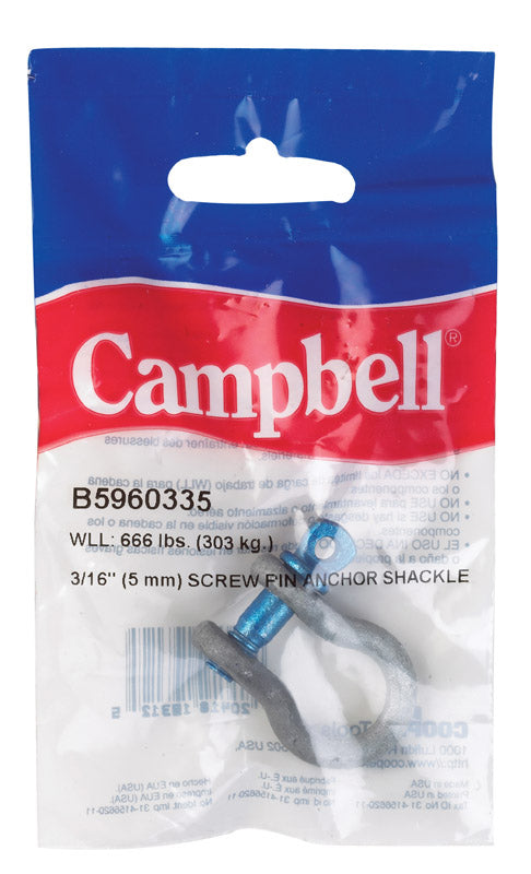 ANCHOR SHACKLE 3/16″ Fashion