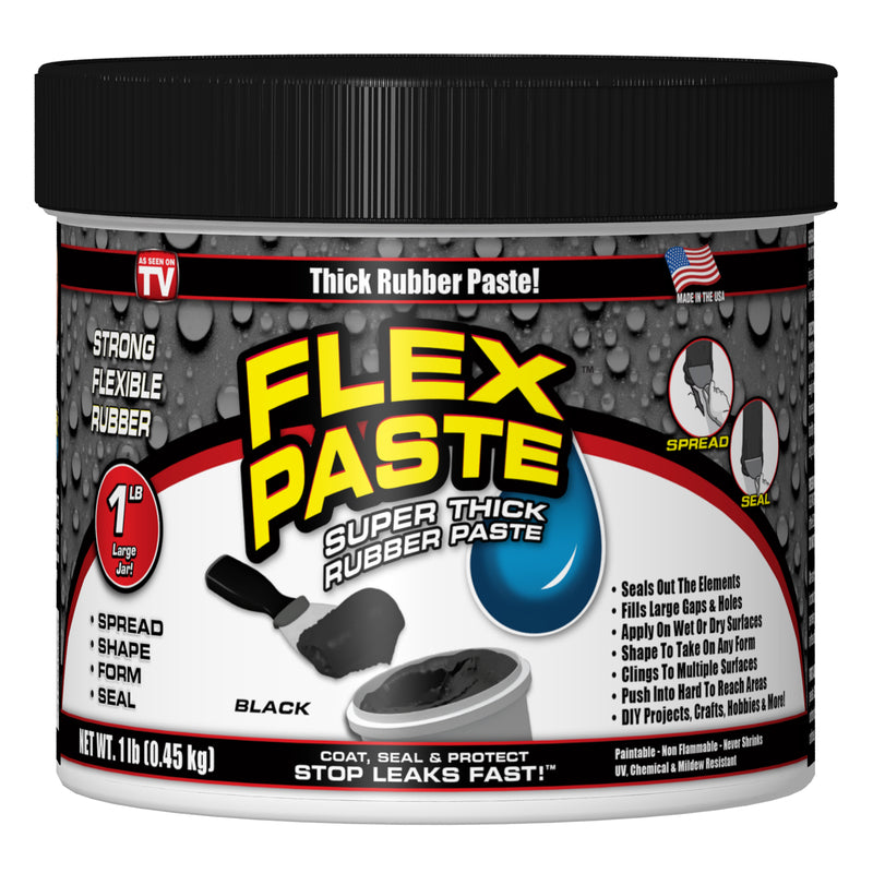 FLEX PASTE RUBBR BLK 1LB Discount