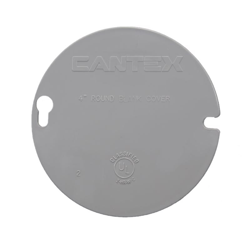 COVER BLANK PVC RND 4″ Online Sale