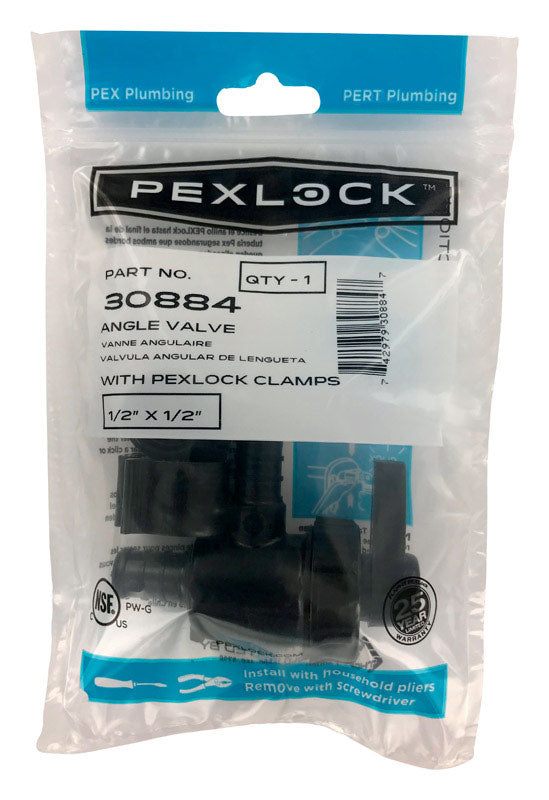 ANGLE VALVE W/CLMPS 1/2″ Online now