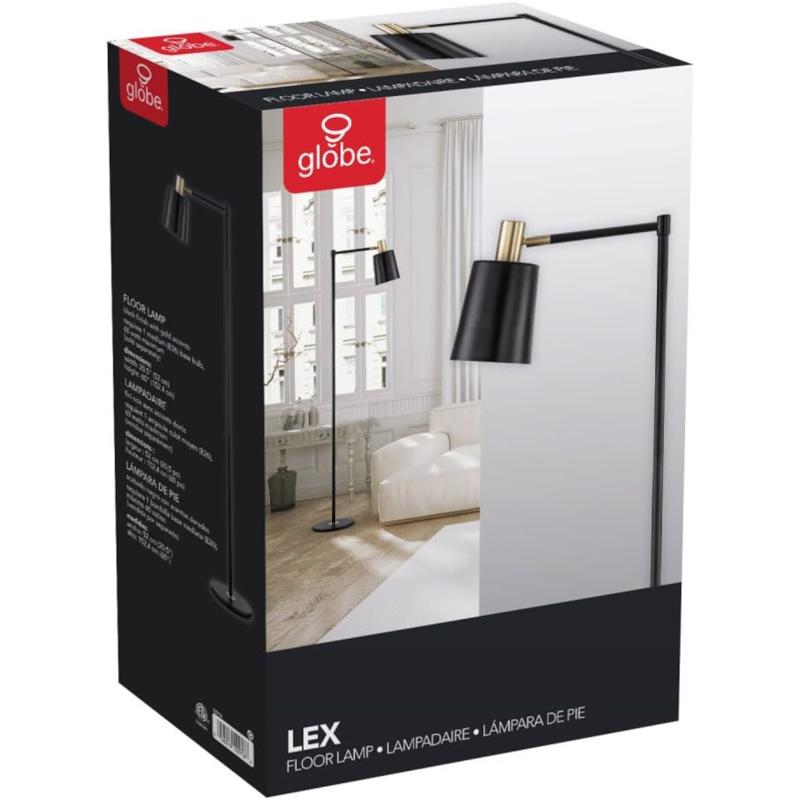 FLOOR LAMP MATTE BLK 60″ Supply