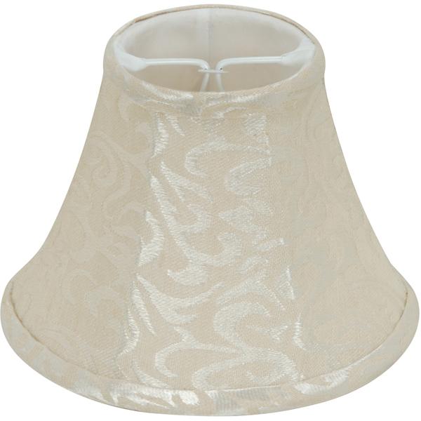 CREAM LEAF LINEN CLIP ON SHADE Online