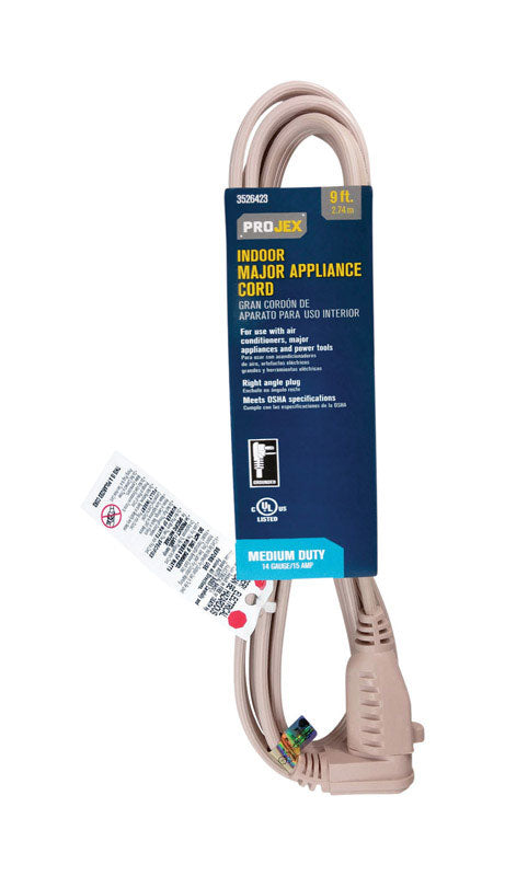 APPL CORD 14/3GA BEIG 9′ Discount