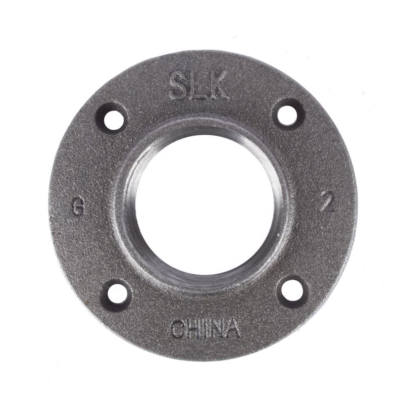 FLOOR FLANGE BLACK 2″ on Sale