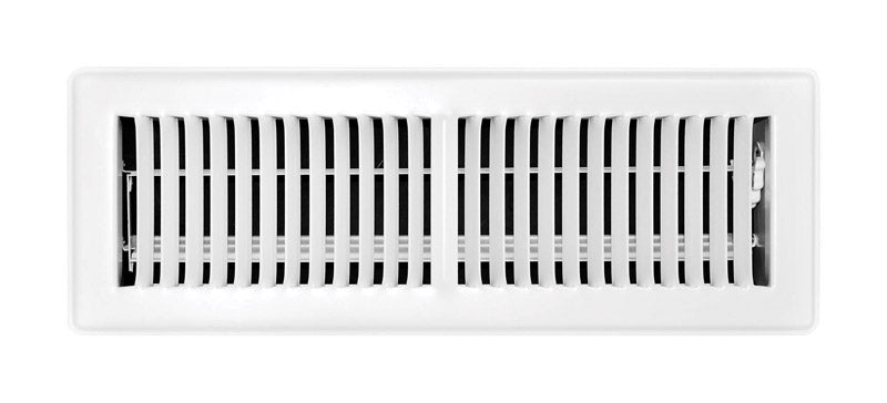 FLOOR REGISTER 14″X4″WHT Online now