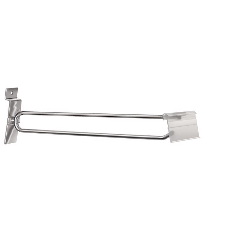 10 INCH CHROME SLATWALL Online now