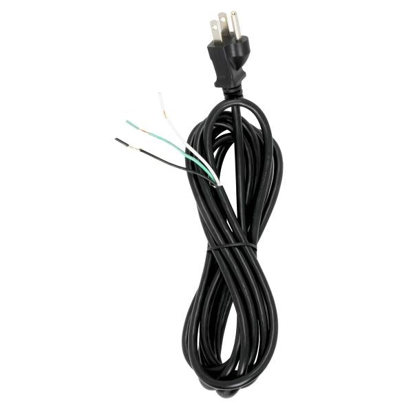 10 FT BLK 18/3 SVT CORD SET W/ Hot on Sale