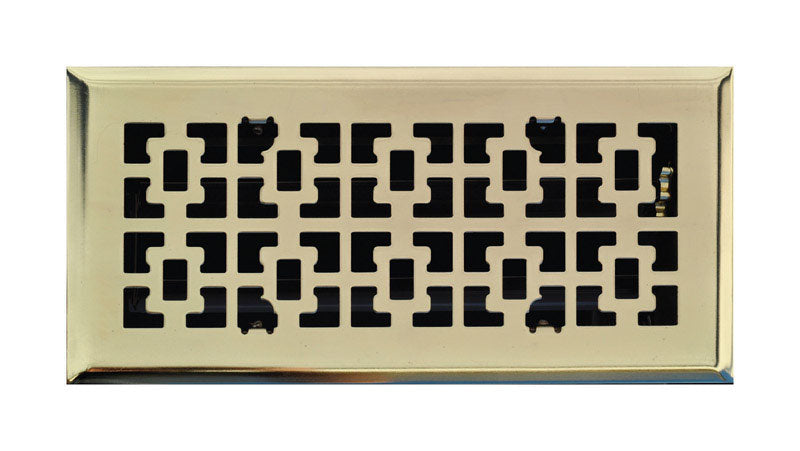 FLOOR REGISTER 4X10 P.B. on Sale