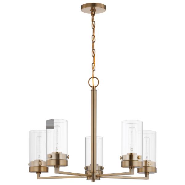 INTERSECTION 5LT CHANDELIER on Sale