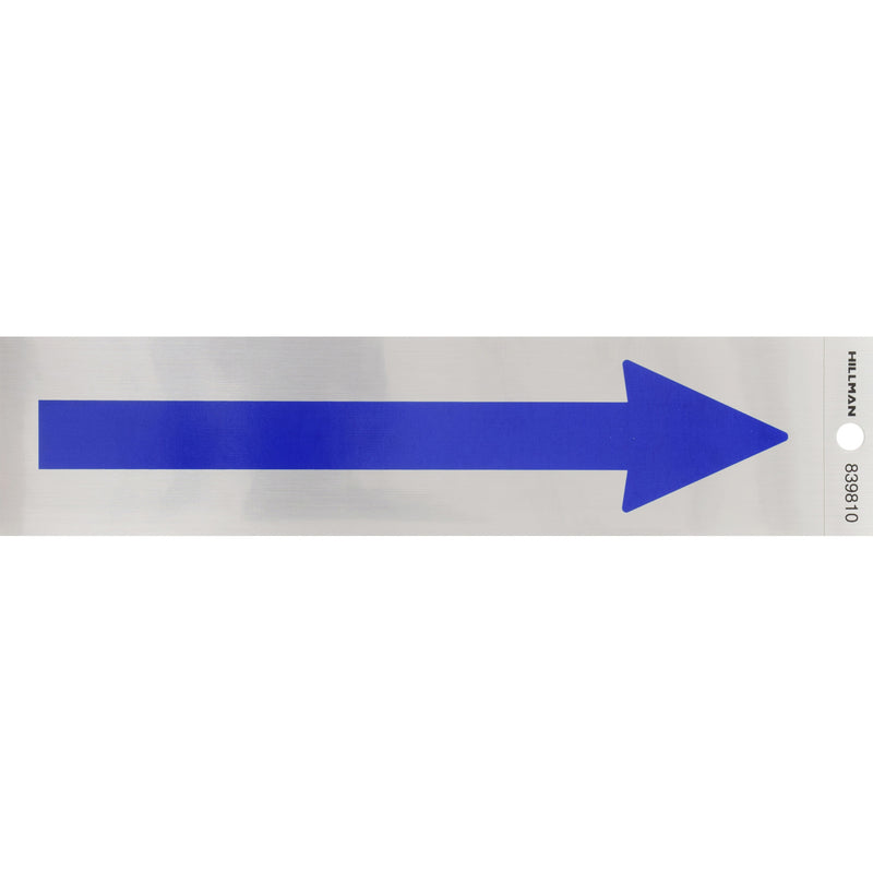 ARROW DECAL BLU 2″X8″ on Sale