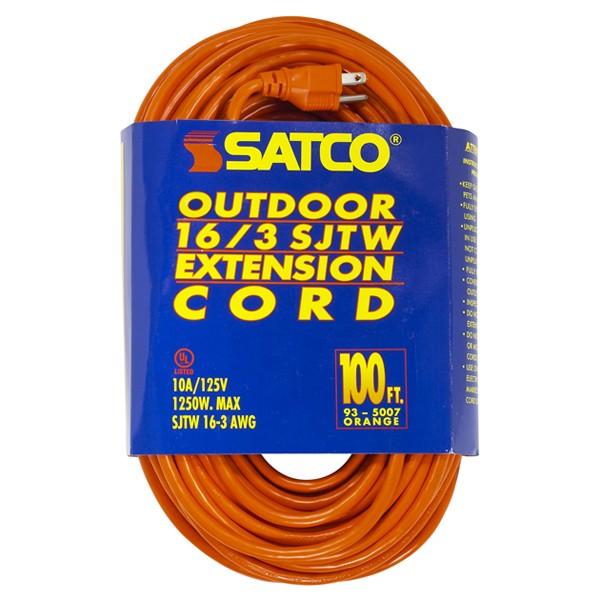 100 FT 16-3 SJTW ORANGE CORD Sale