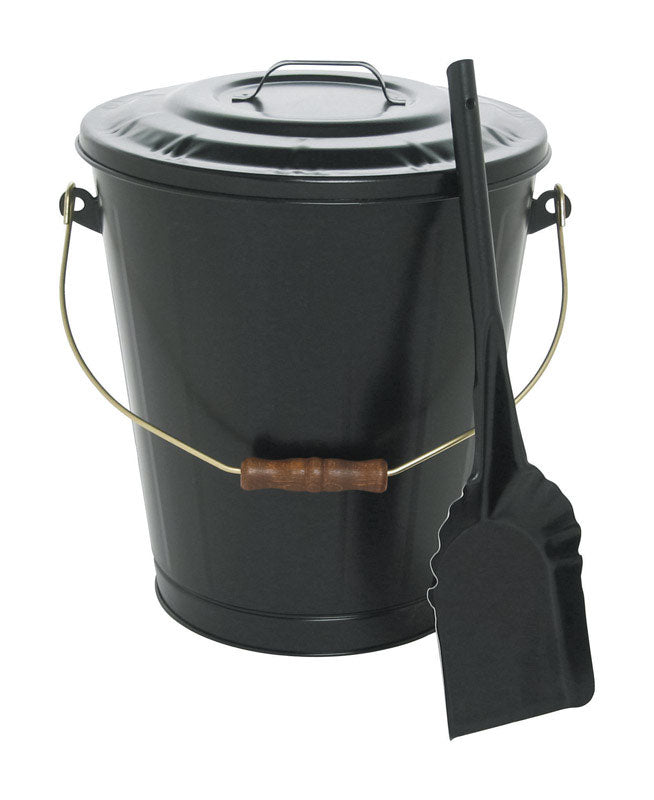 ASH CONTAINER&SHOVEL BLK Sale
