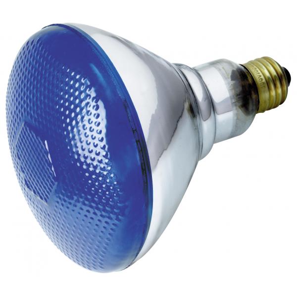 100W BR-38 BLUE 120V. Supply