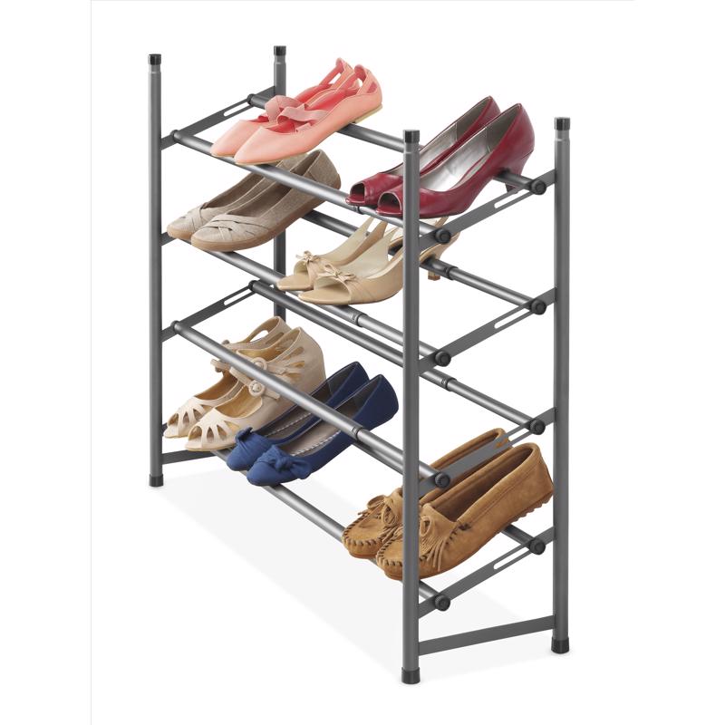 FLR SHOE RCK MTL GRY 46″ on Sale