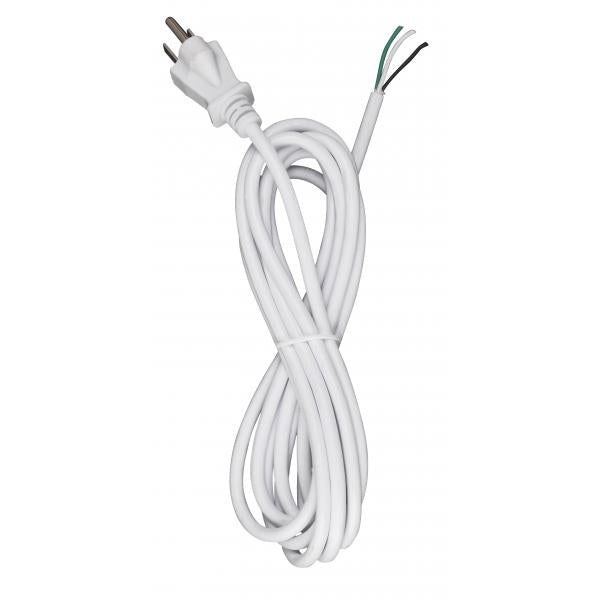 10FT WHT # 18/3 SVT 105 W/PLUG Online now