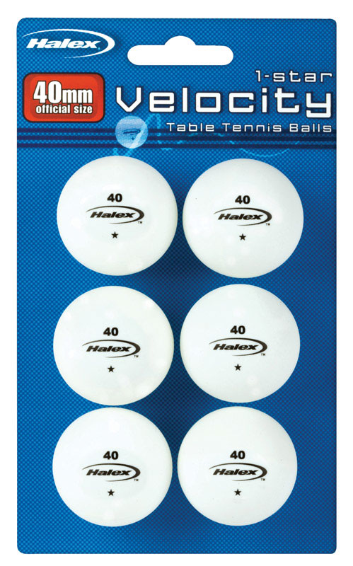 BALL TBLE TENNIS WHT PK6 on Sale