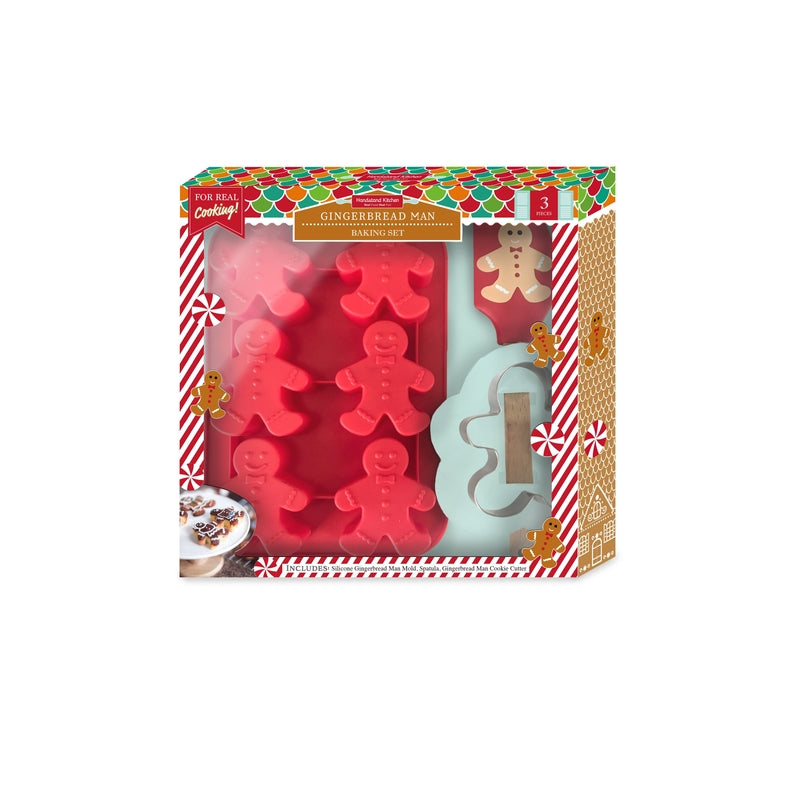 BAKE SET GIGRBRD MAN 3PC Hot on Sale