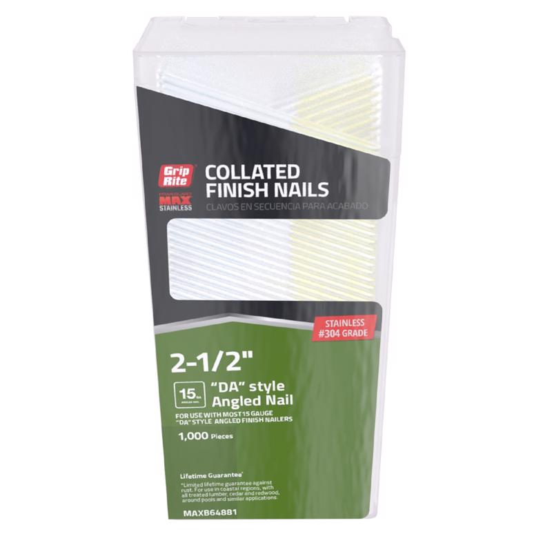 FNSH NAIL SS 15GA 2-1/2″ Discount