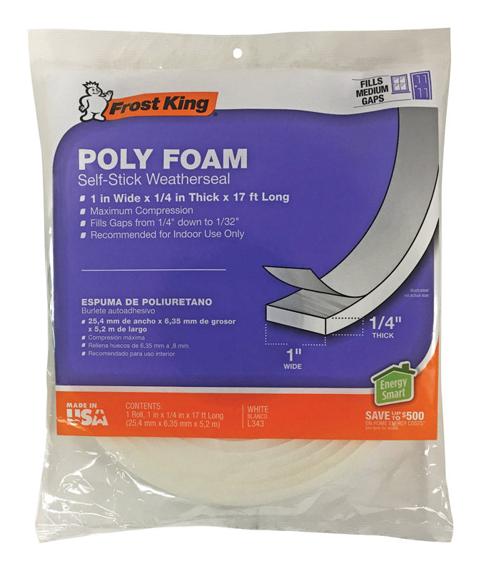 FOAM TAPE 1″X1/4″X17′ Fashion