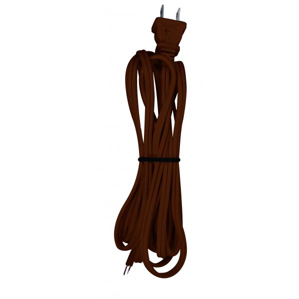 12 FT 18/2 SPT-2 BROWN CORD Online now