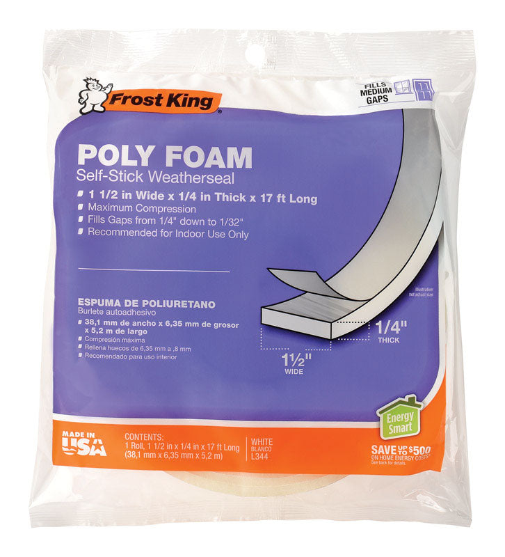 FOAM TAPE 1.5″X1/4″X17′ Online now