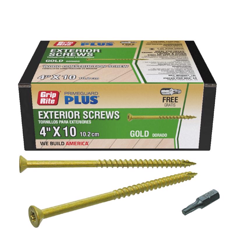 DCK SCREW STR 4″ 1LB Online