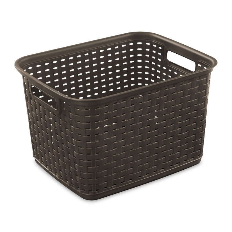 BASKET WEAVE BRN 1.8CF Online now