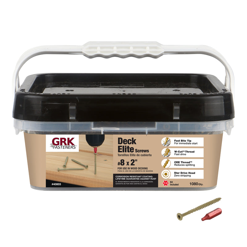 DECK SCREWS #8X2″ 1080PK Sale