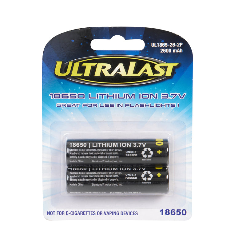 BATRY LI-ION 18650 2PK Supply