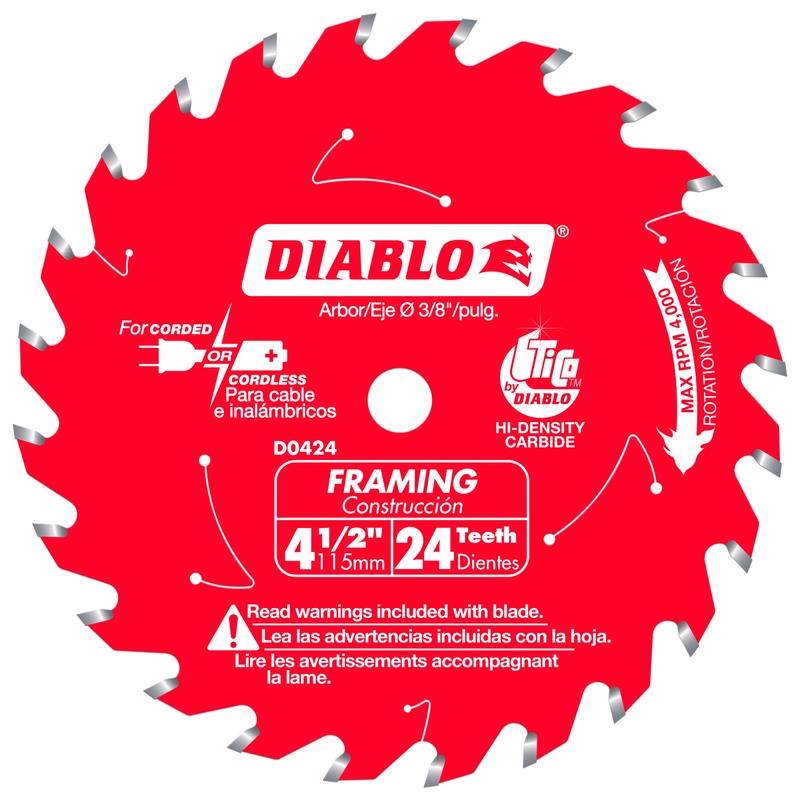 FRAM SAW BLD 24T 4-1/2″ Supply