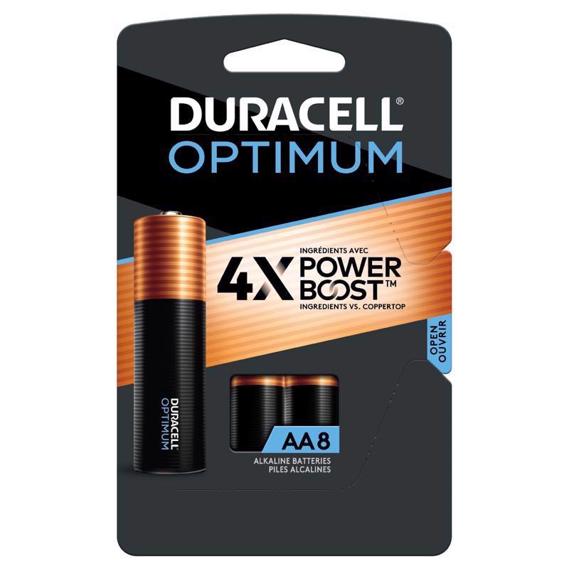 BATTERY ALKALINE AA 8PK Supply