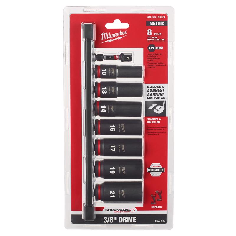 DEEP SOCKET SET 3/8″ 8PC Supply