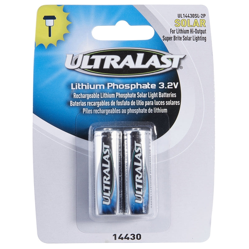 BATTERY SOLAR 14430 2PK Supply