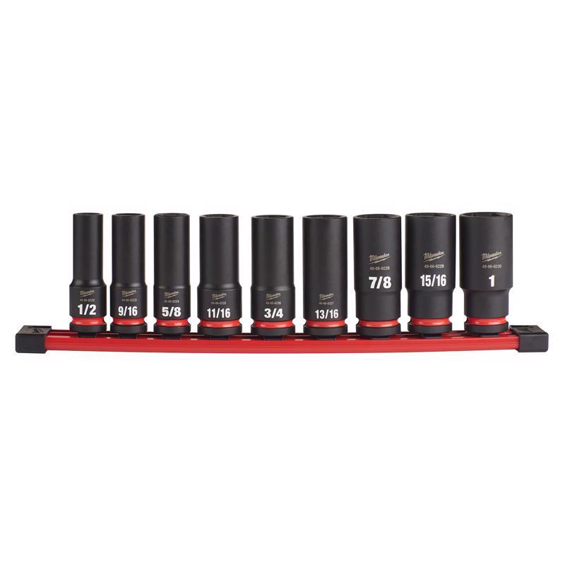 DEEP SOCKET SET SAE 9PC Sale