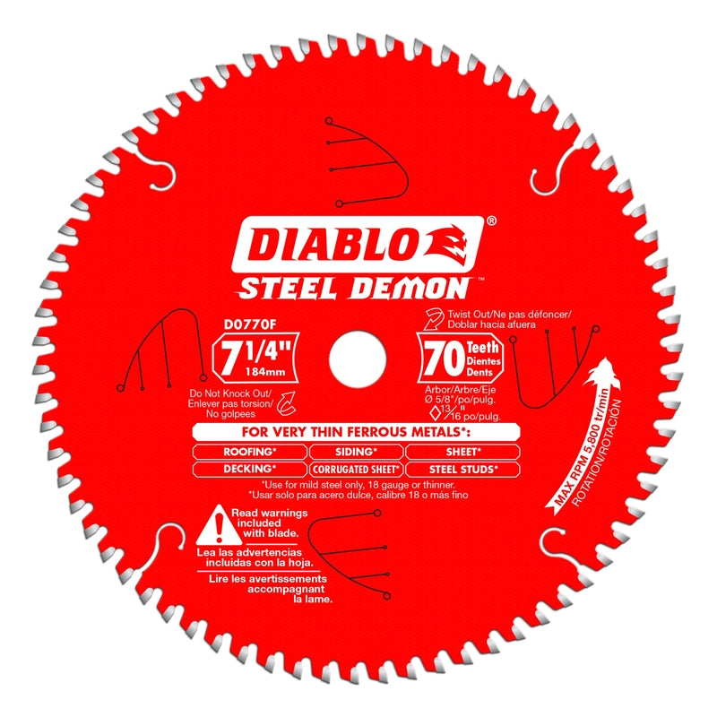 FRROUS MTL BLD 7-1/4″70T on Sale