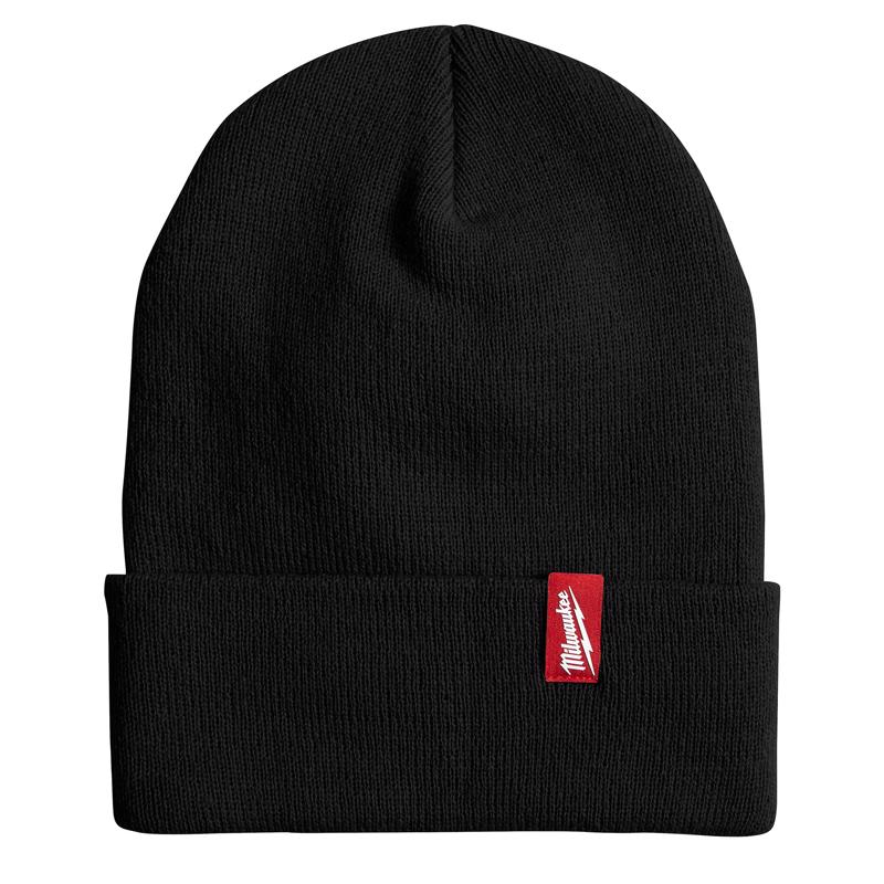 BEANIE CUFFED BLACK Online now