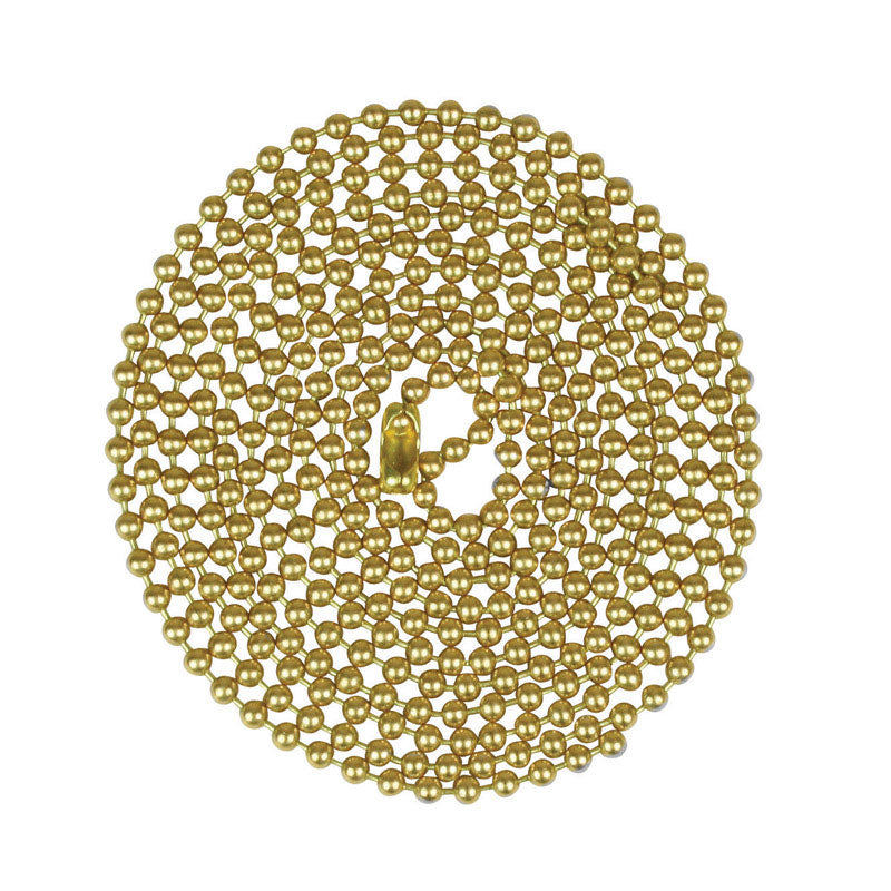 BEADED CHAIN BRS #6 60″L Online now