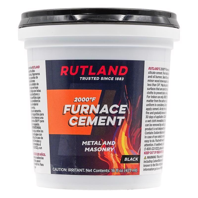 FURNACE CEMENT BLK 16OZ Online Hot Sale